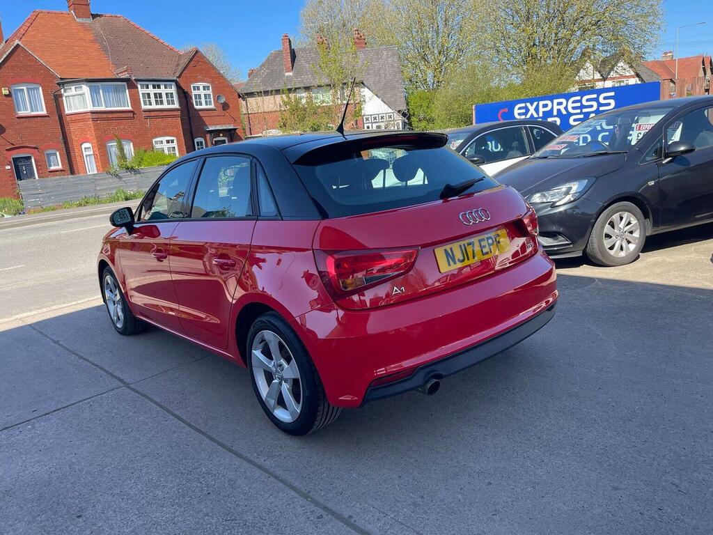 Audi A1 Hatchback 1.0 Tfsi Sport Sportback Euro 6 Ss NJ17EPF Red #5