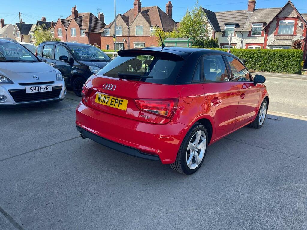 Audi A1 Hatchback 1.0 Tfsi Sport Sportback Euro 6 Ss NJ17EPF Red #2