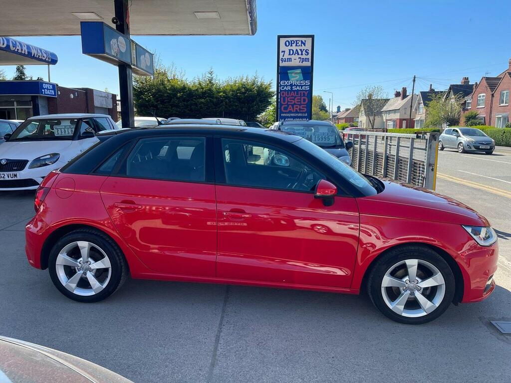 Audi A1 Hatchback 1.0 Tfsi Sport Sportback Euro 6 Ss NJ17EPF Red #3