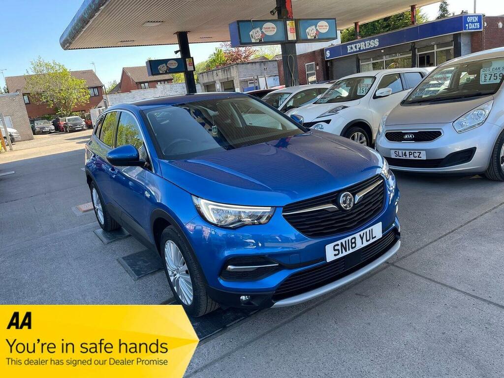 Vauxhall Grandland X Suv 1.2 Turbo Sport Nav Euro 6 Ss 201818 Blue