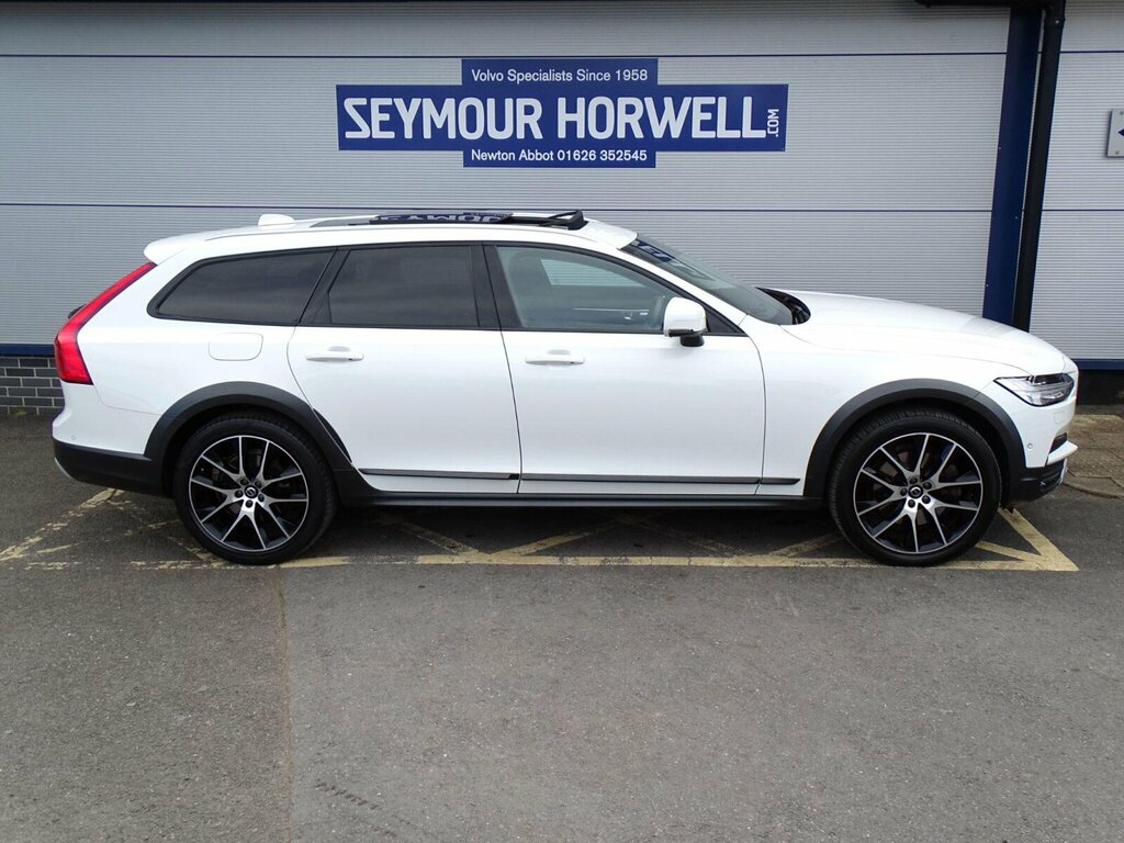 Volvo V90 2.0 D4 Plus Awd Euro 6 Ss White #5