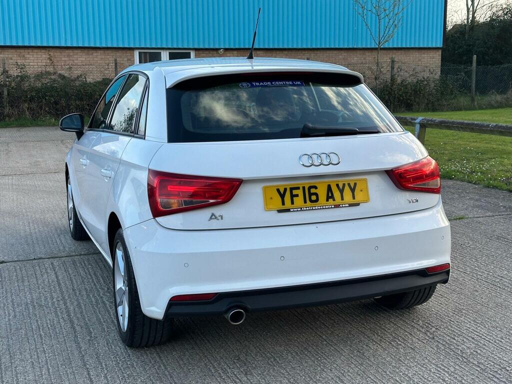 Audi A1 Hatchback 1.6 Tdi Sport Sportback Euro 6 Ss YF16AYY White #4