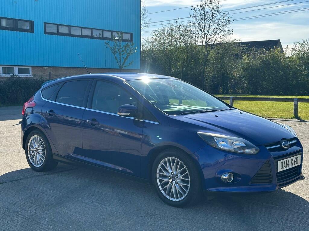 Ford Focus Hatchback 1.6 Tdci Zetec Euro 5 Ss 201414 DA14KYO Blue #6