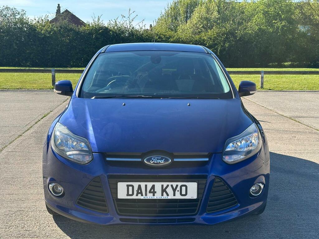 Ford Focus Hatchback 1.6 Tdci Zetec Euro 5 Ss 201414 DA14KYO Blue #2