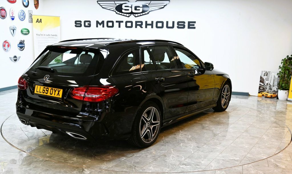 Mercedes-Benz C Class 2L Amg Line LL69OYX Black #5