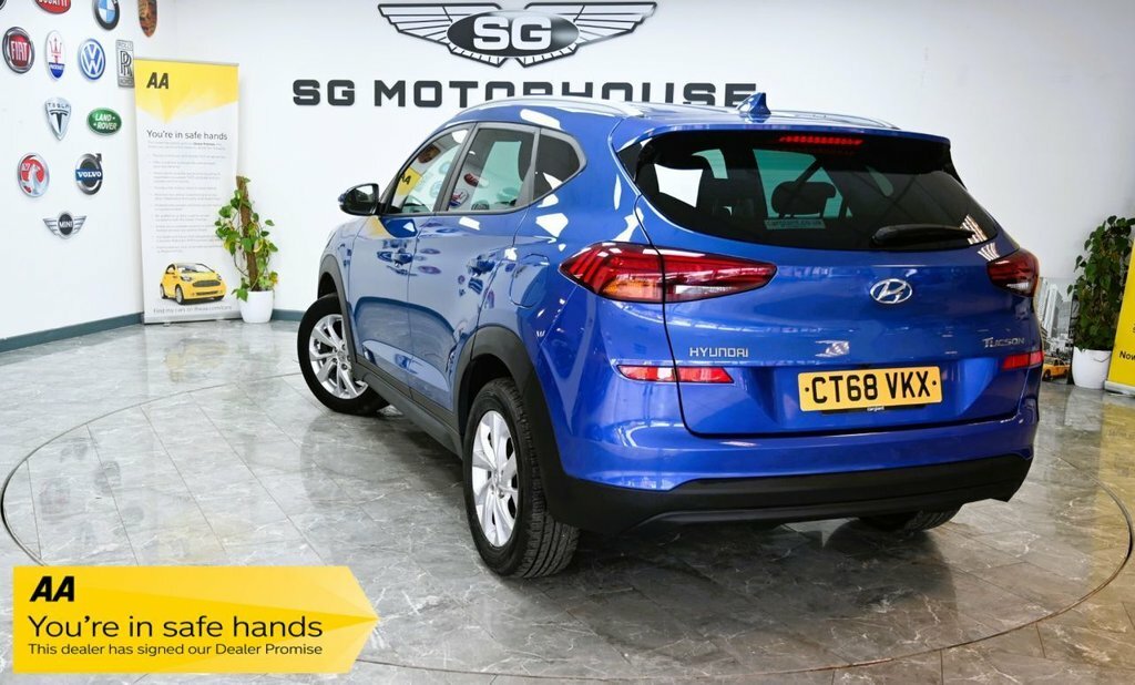 Hyundai Tucson 1.6L Se Nav CT68VKX Blue #2