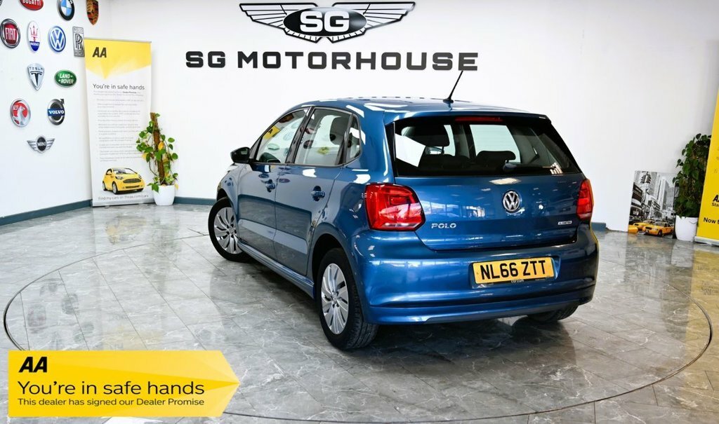 Volkswagen Polo 1L Bluemotion NL66ZTT Blue #2