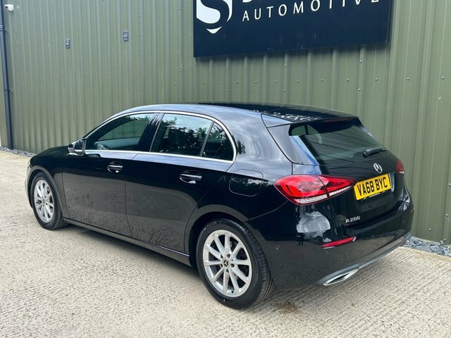 Mercedes-Benz A Class 1.3 A200 Sport Executive Hatchback 7G VA68BYC Black #3