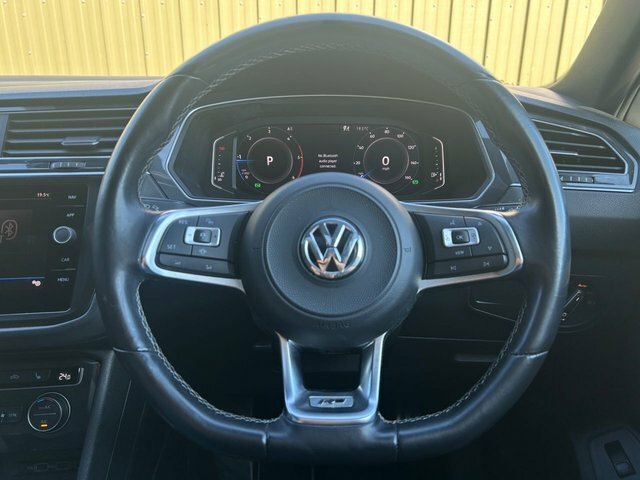 Volkswagen Tiguan 2.0 Tdi R-line Tech Suv Dsg 4Motion Eur FG19XHZ White #2