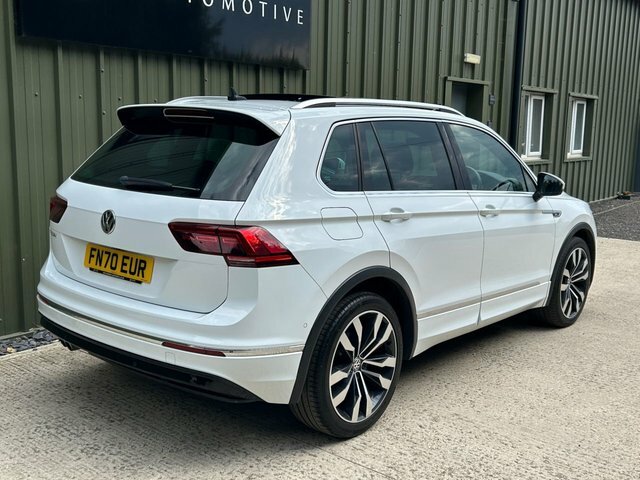 Volkswagen Tiguan 2.0 Tdi R-line Tech Suv Dsg Euro 6 S S FN70EUR White #4