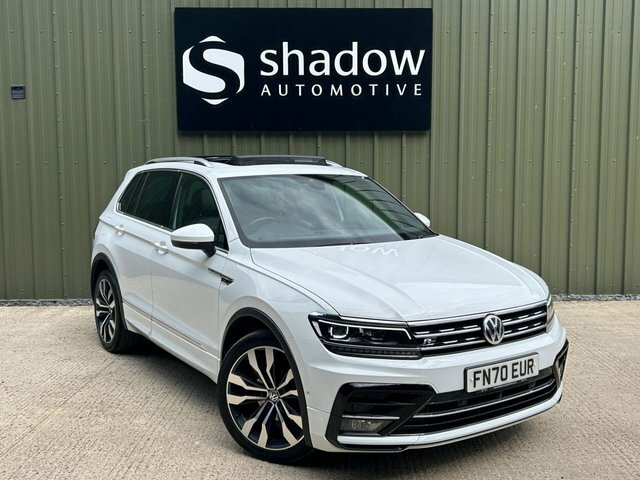 Volkswagen Tiguan 2.0 Tdi R-line Tech Suv Dsg Euro 6 S S White