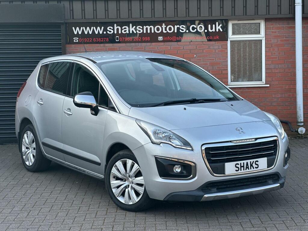 Peugeot 3008 1.6 Bluehdi Active Eat Euro 6 Ss 2016 Silver