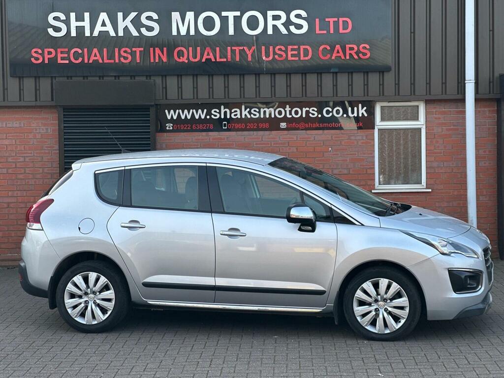 Peugeot 3008 1.6 Bluehdi Active Eat Euro 6 Ss 2016 YY16NFK Silver #2