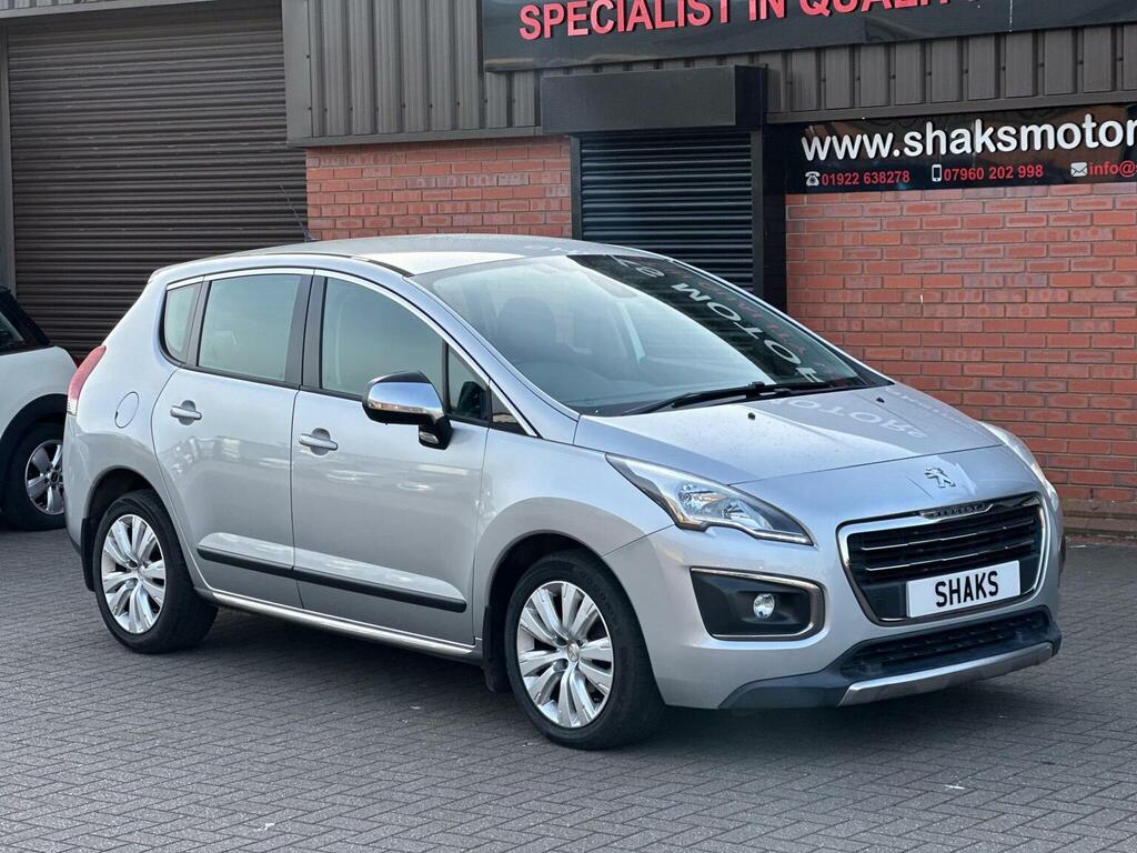 Peugeot 3008 1.6 Bluehdi Active Eat Euro 6 Ss 2016 YY16NFK Silver #4