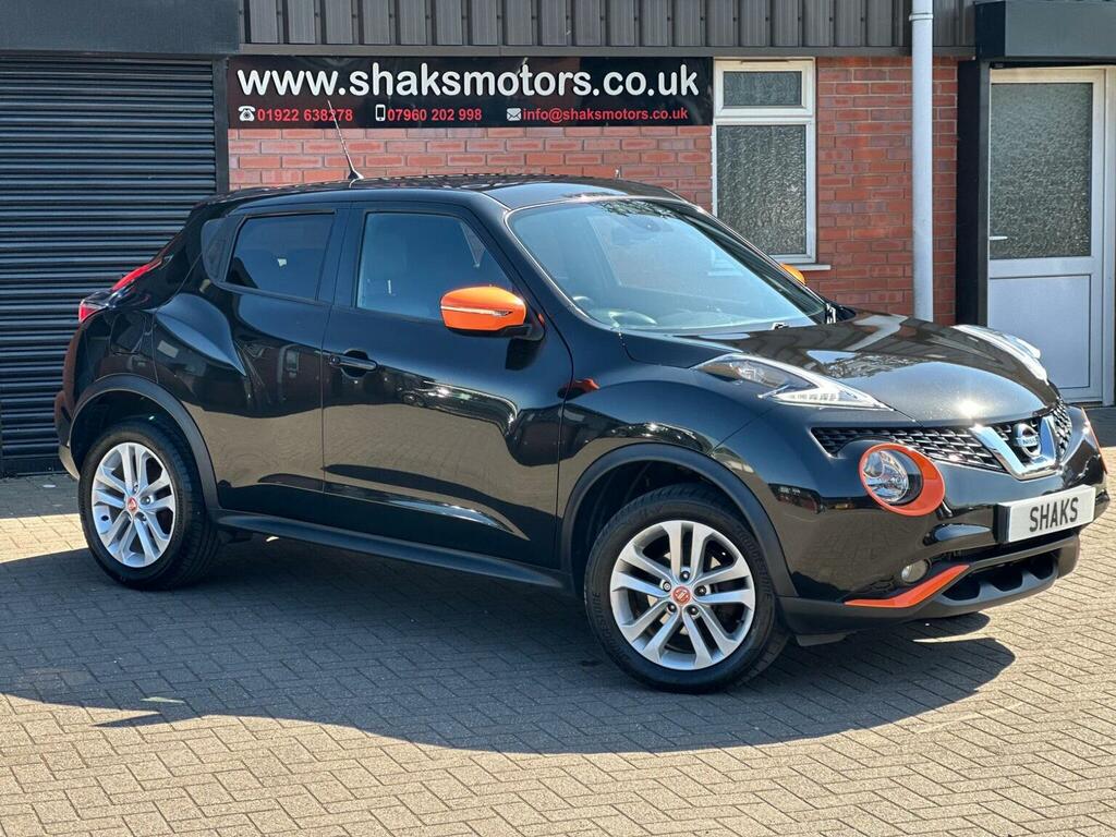 Nissan Juke 1.5 Dci N-connecta Euro 6 Ss 2017 DU17EAW Black #5
