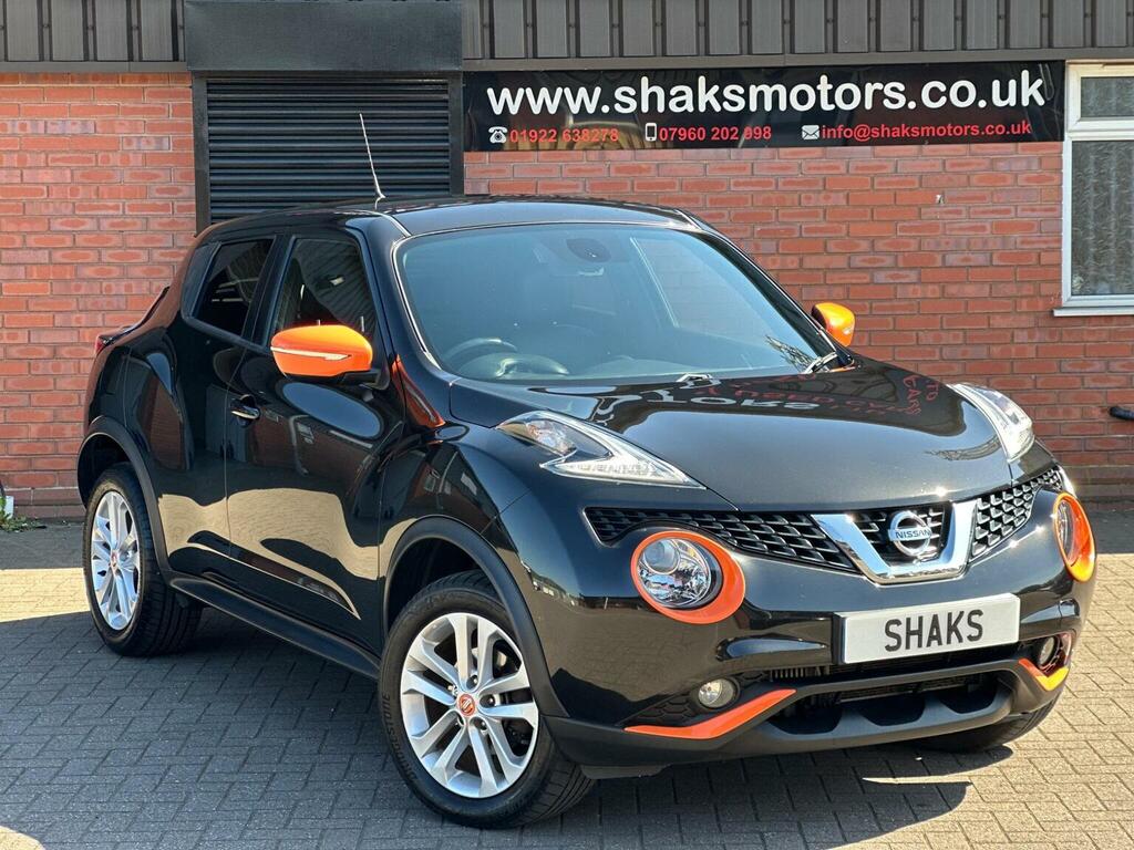 Nissan Juke 1.5 Dci N-connecta Euro 6 Ss 2017 DU17EAW Black #4