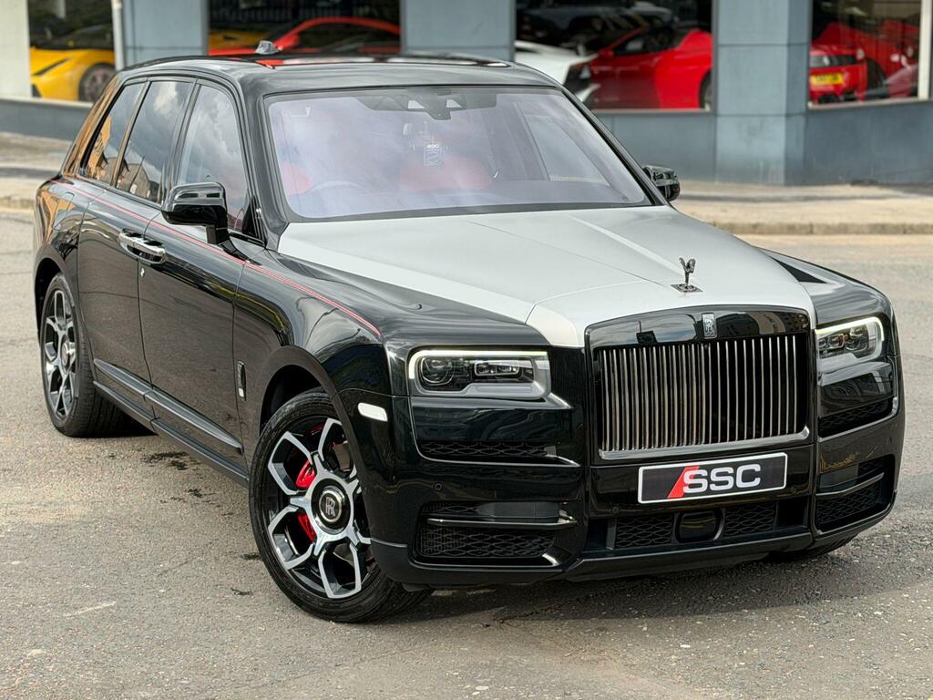 Rolls-Royce Cullinan 6.75 V12 Black Badge 4Wd Euro 6 Black #4