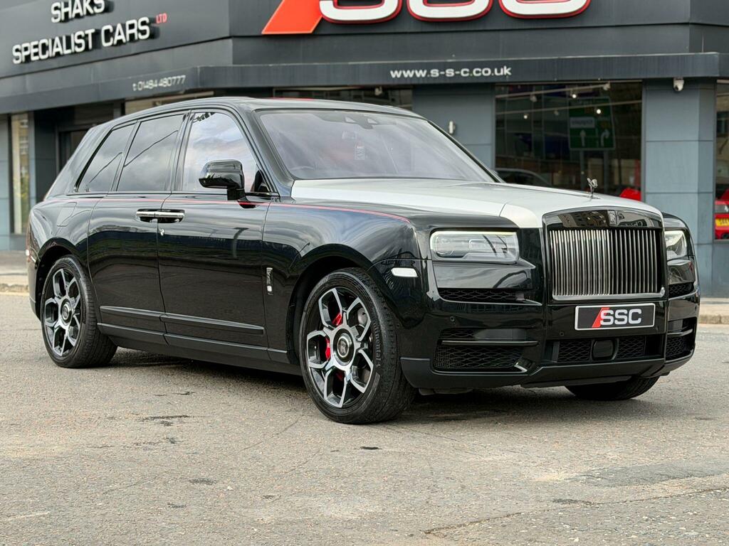 Rolls-Royce Cullinan 6.75 V12 Black Badge 4Wd Euro 6 Black #5