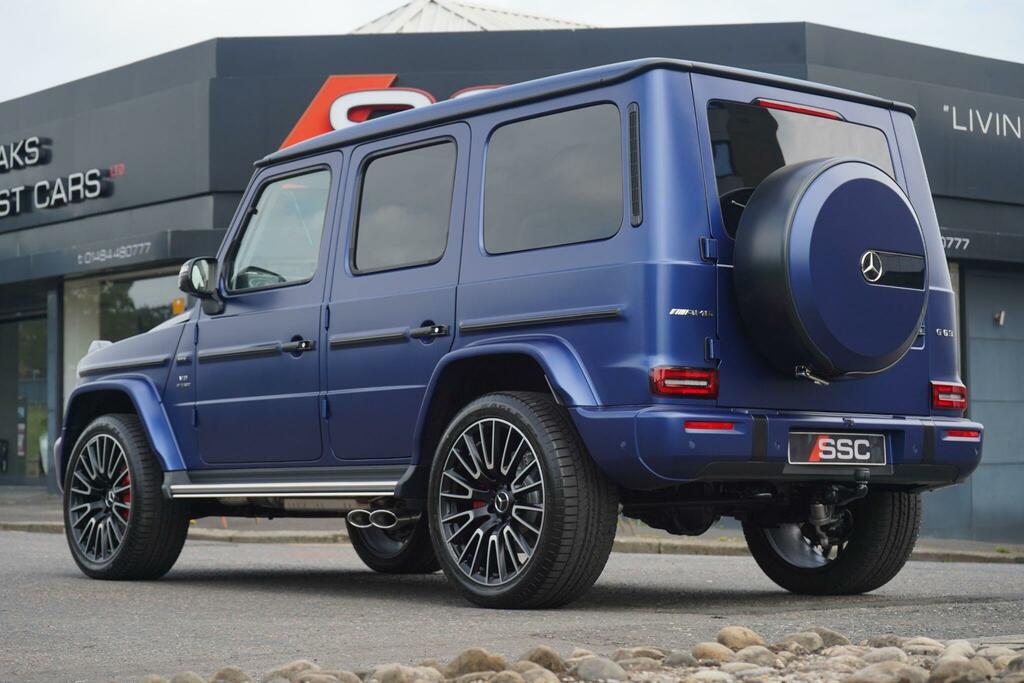 Mercedes-Benz G Class 4.0 G63 V8 Biturbo Mhev Amg Manufaktur Edition Spd Blue #2