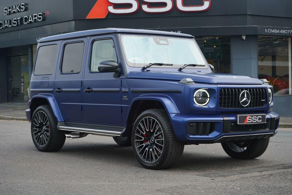 Mercedes-Benz G Class 4.0 G63 V8 Biturbo Mhev Amg Manufaktur Edition Spd Blue #6