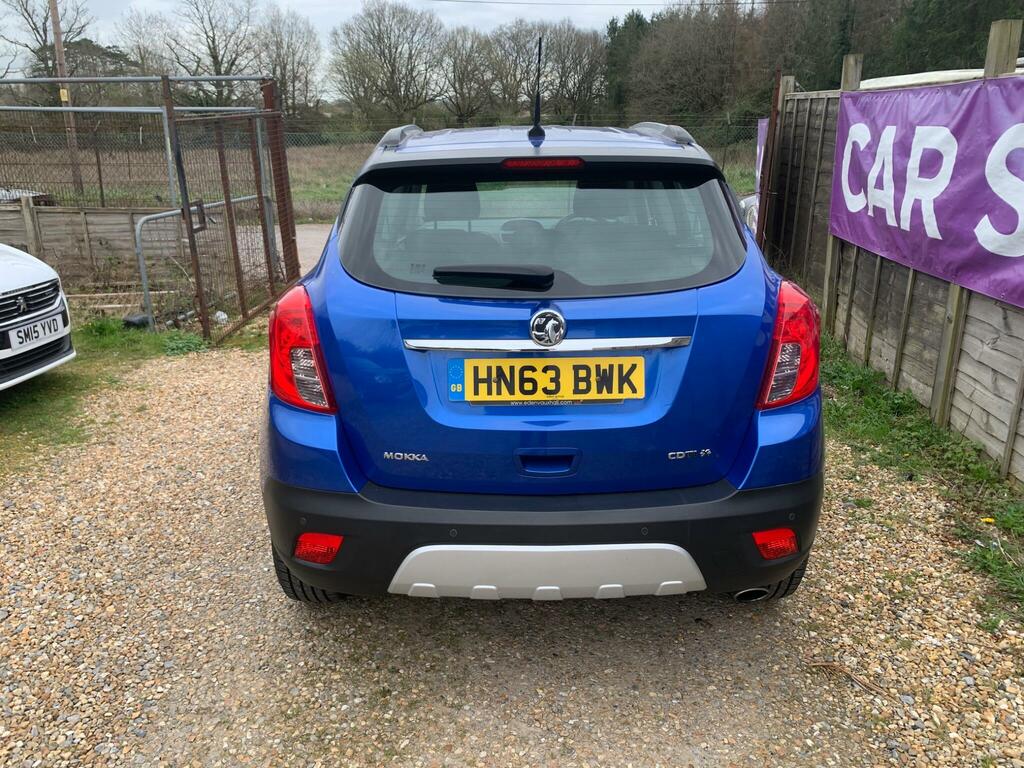 Vauxhall Mokka 1.7 Cdti Exclusiv 4Wd Euro 5 Ss HN63BWK Blue #3
