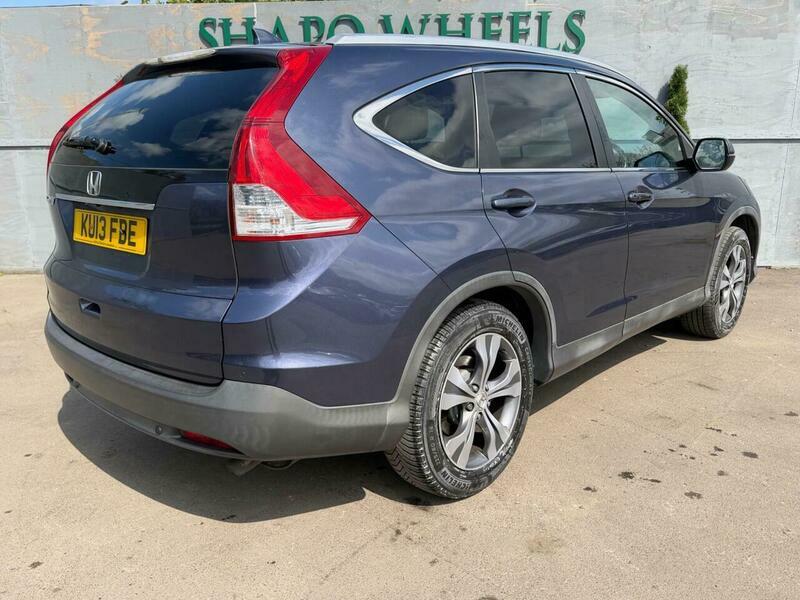 Honda Cr-V 2.0 I-vtec Ex 4Wd Euro 5 - 2013 13 Plate KU13FBE Blue #5