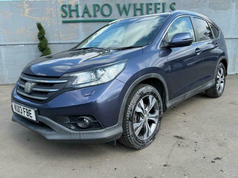Honda Cr-V 2.0 I-vtec Ex 4Wd Euro 5 - 2013 13 Plate KU13FBE Blue #4