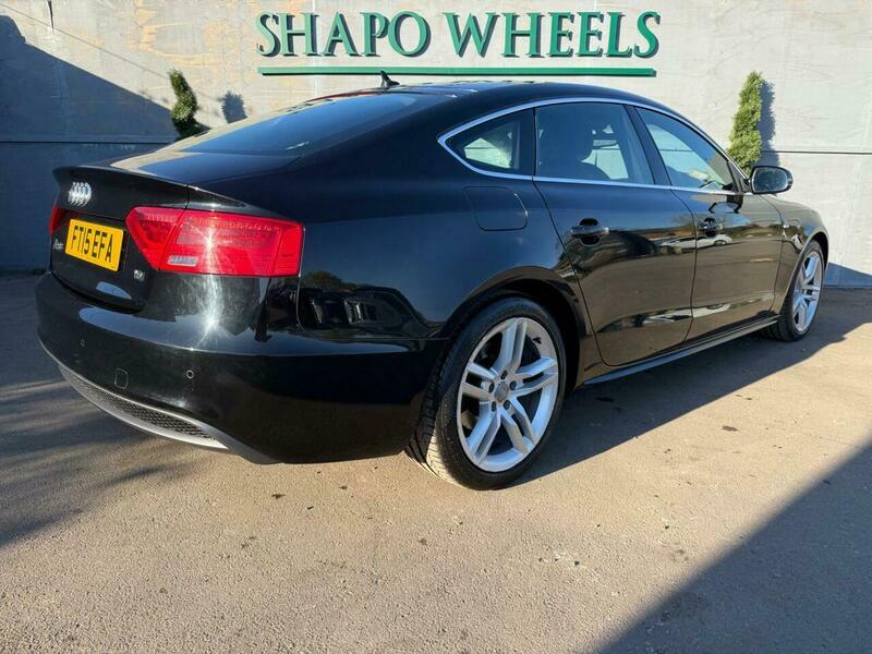 Audi A5 2.0 Tdi S Line Sportback Multitronic Euro 6 S S FT15EFA Black #5