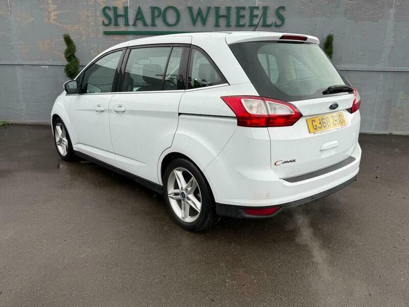 Ford Grand C-Max 1.5 Tdci Titanium X Powershift Euro 6 S S - White #2