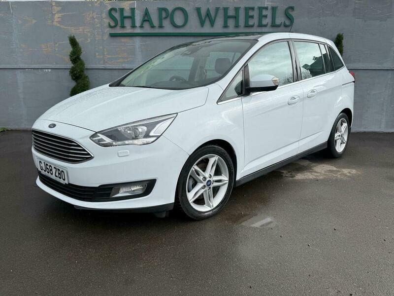 Ford Grand C-Max 1.5 Tdci Titanium X Powershift Euro 6 S S - White #4