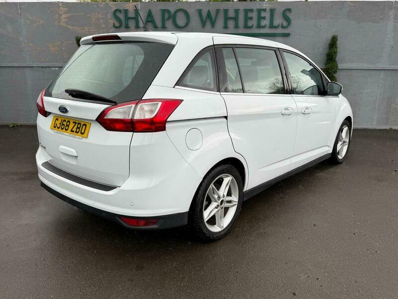 Ford Grand C-Max 1.5 Tdci Titanium X Powershift Euro 6 S S - White #5