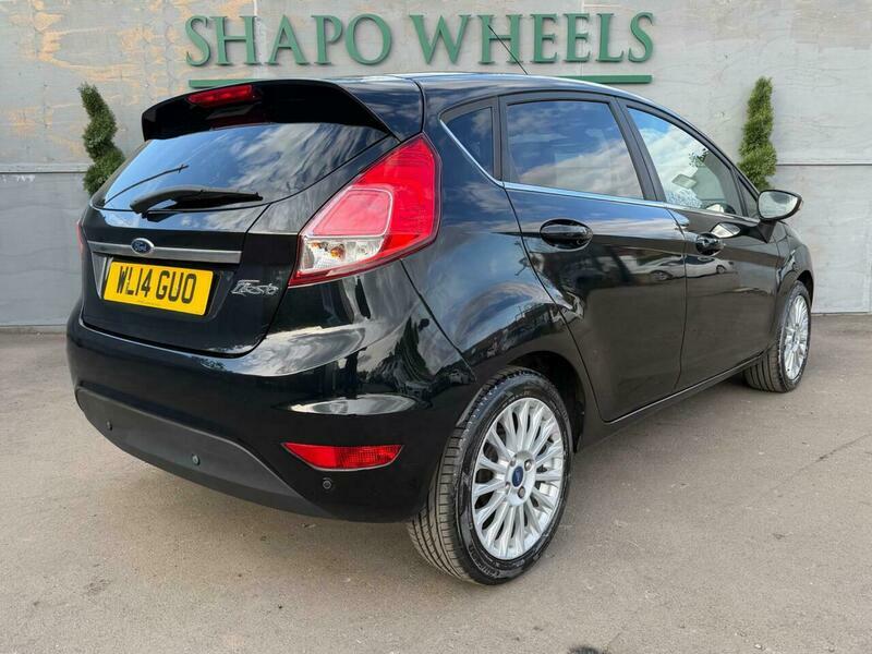 Ford Fiesta 1.6 Titanium Powershift Euro 5 - 2014 14 Plat WL14GUO Black #5