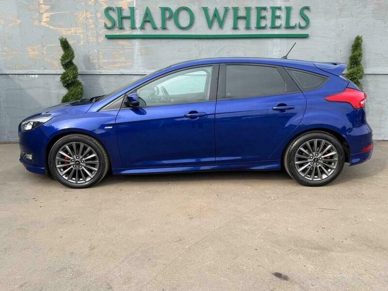 Ford Focus 1.0T Ecoboost St-line Euro 6 S S - 2017 CF17SYJ Blue #6