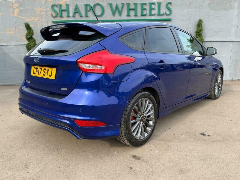 Ford Focus 1.0T Ecoboost St-line Euro 6 S S - 2017 CF17SYJ Blue #5