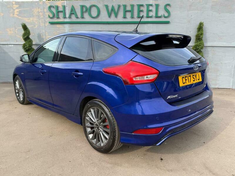 Ford Focus 1.0T Ecoboost St-line Euro 6 S S - 2017 CF17SYJ Blue #2