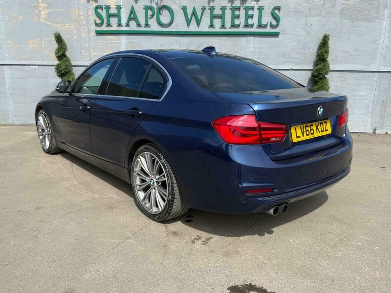 BMW 3 Series 2.0 320I Sport Euro 6 S S - 2016 66 Pl LV66KDZ Blue #2