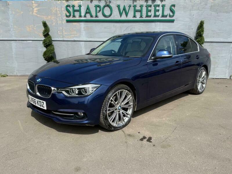BMW 3 Series 2.0 320I Sport Euro 6 S S - 2016 66 Pl LV66KDZ Blue #4