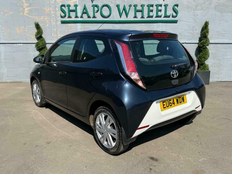 Toyota Aygo 1.0 Vvt-i X-pression Euro 5 Euro 5 - 2014 64 EU64WDW Blue #2