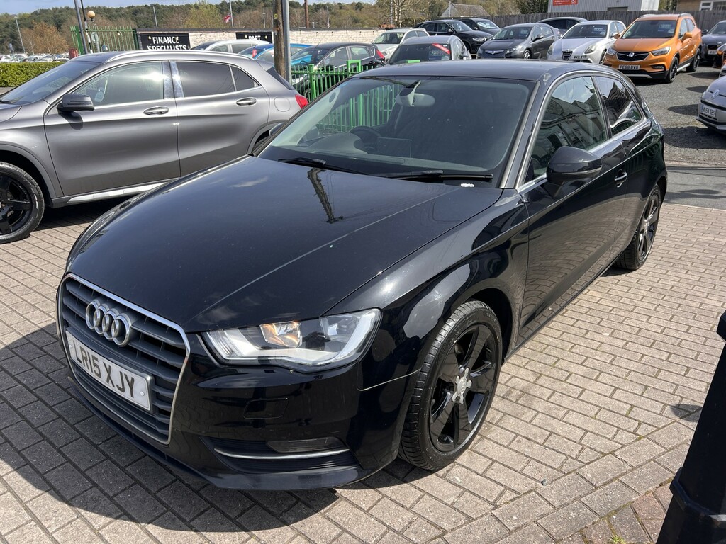 Audi A3 Hatchback 1.2 Tfsi Sport 2015 LR15XJY Black #2