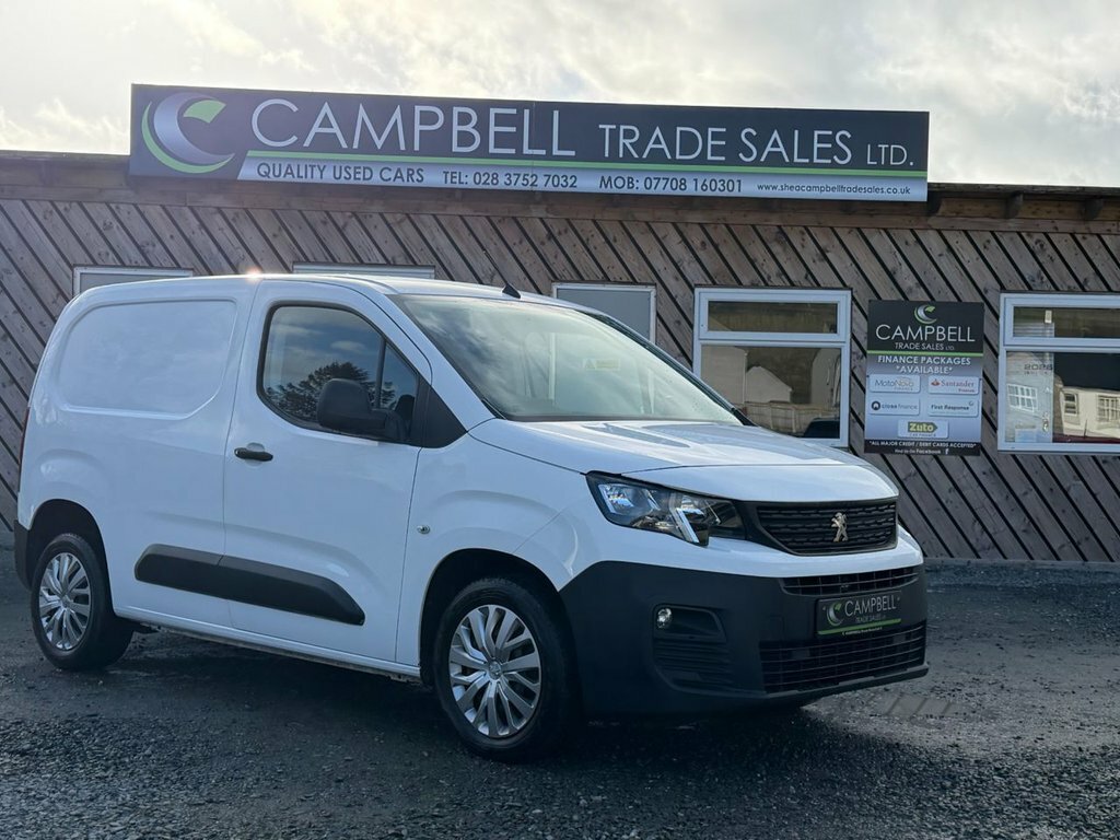 Peugeot Partner 1.5L Professional White