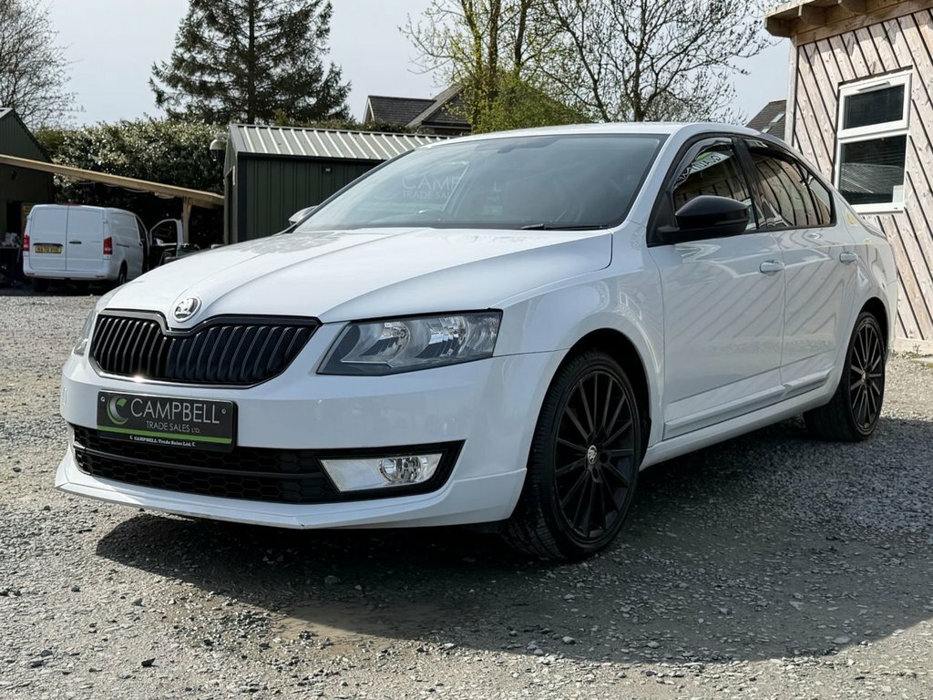 Skoda Octavia 1.6L Black Edition White #2