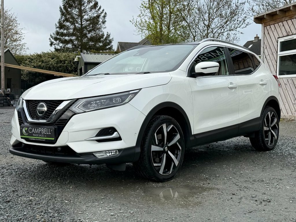 Nissan Qashqai 1.5L Tekna DYZ9669 White #2
