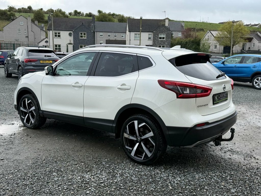 Nissan Qashqai 1.5L Tekna DYZ9669 White #4