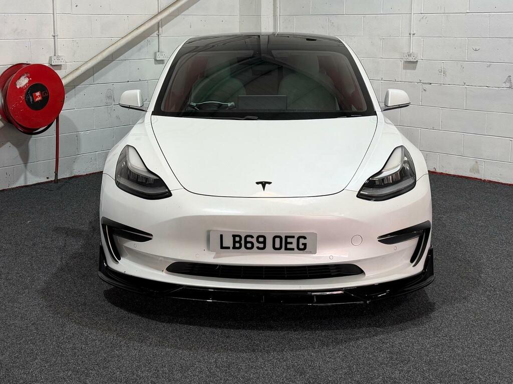 Tesla Model 3 Dual Motor Performance 4Wde Performanc LB69OEG White #2