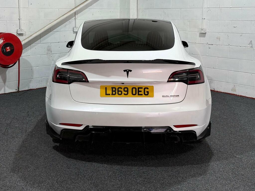 Tesla Model 3 Dual Motor Performance 4Wde Performanc LB69OEG White #5