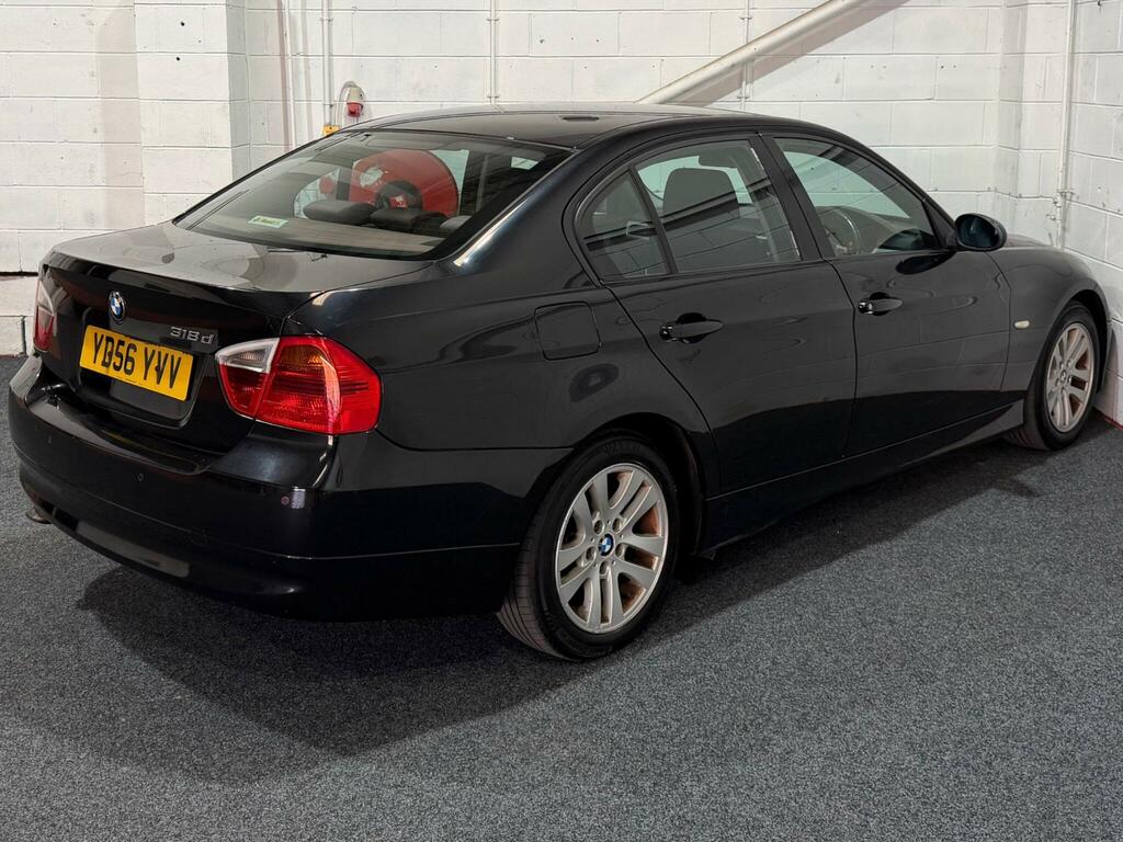 BMW 3 Series 2.0 318D Se Euro 4 Black #6