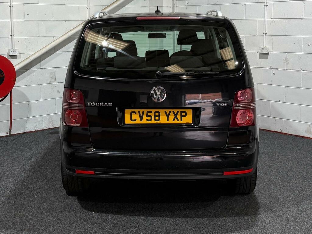 Volkswagen Touran 1.9 Tdi Se 7 Seats Black #5