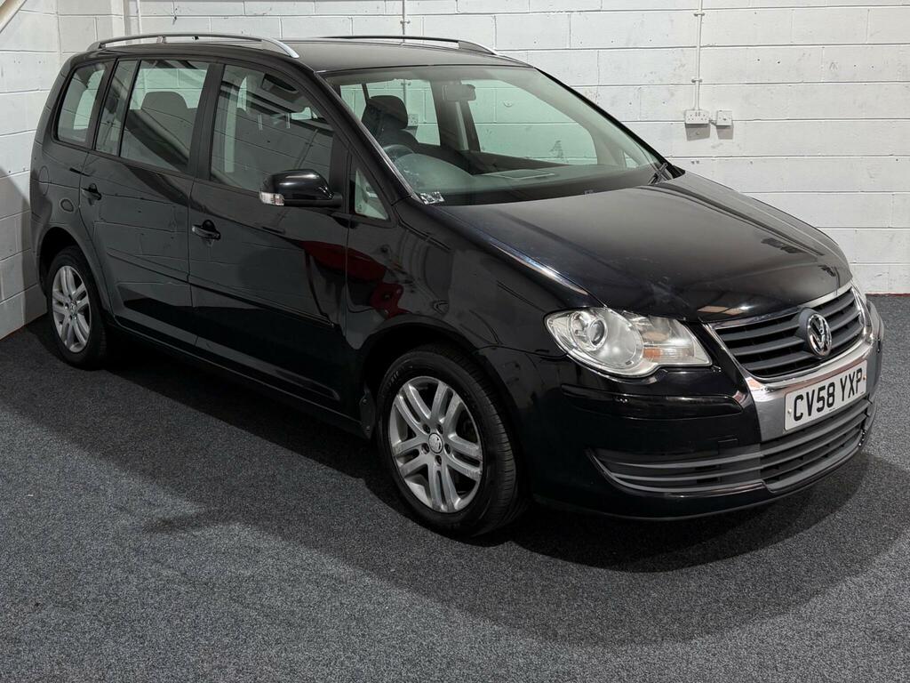 Volkswagen Touran 1.9 Tdi Se 7 Seats Black