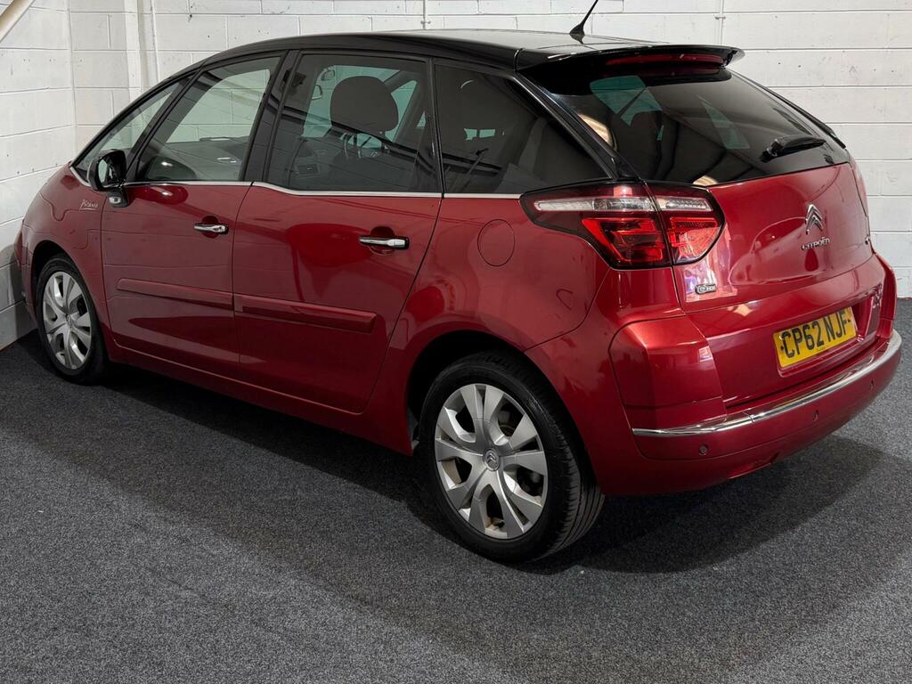 Citroen C4 Picasso 1.6 E-hdi Airdream Platinum Egs6 Euro 5 Ss CP62NJF Red #4