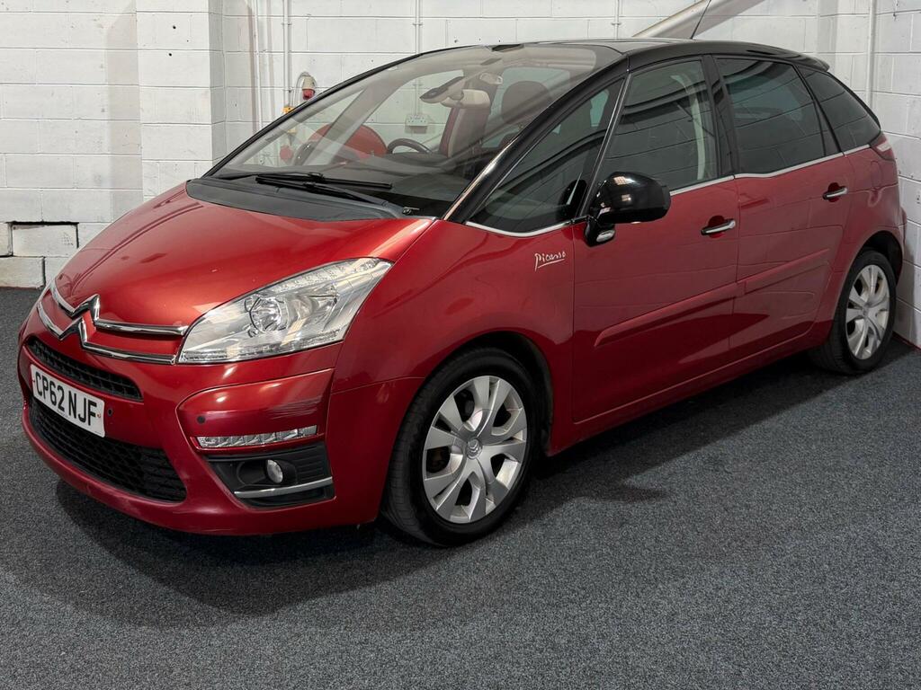 Citroen C4 Picasso 1.6 E-hdi Airdream Platinum Egs6 Euro 5 Ss CP62NJF Red #3